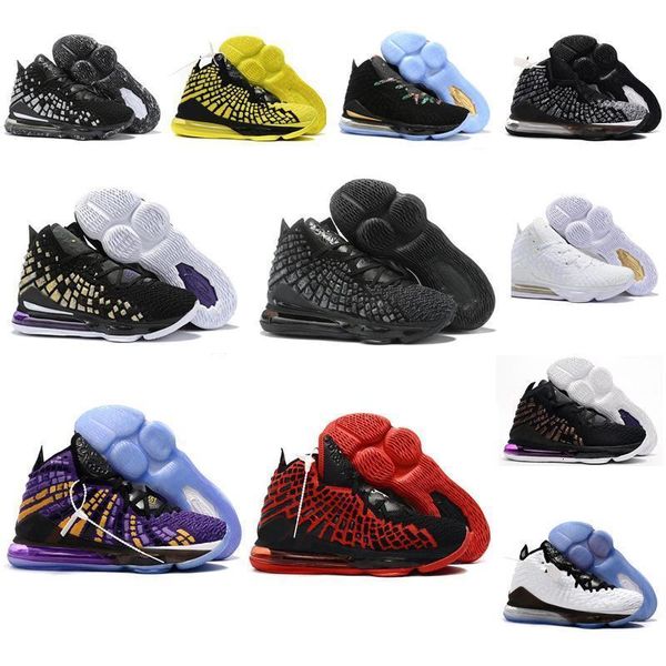 

2020 new basketball shoes for sale james 17s trainers sneakers\rlebron 17 sports shoes sies cushioned running shoes 36 o7ri#, Black