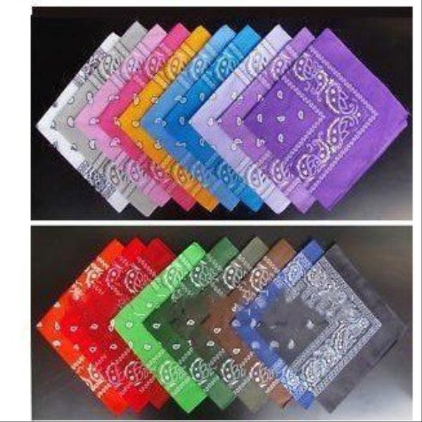 

sided sale wrap 50pcs cotton bandanas head 22''*22'' scarf wristband paisley 100% double otsweet aswxx