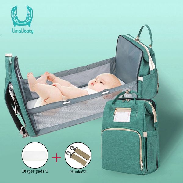 

umaubaby pre-design baby diaper waterproof maternity for stroller nappy bag large capacity multifunction mummy bags new