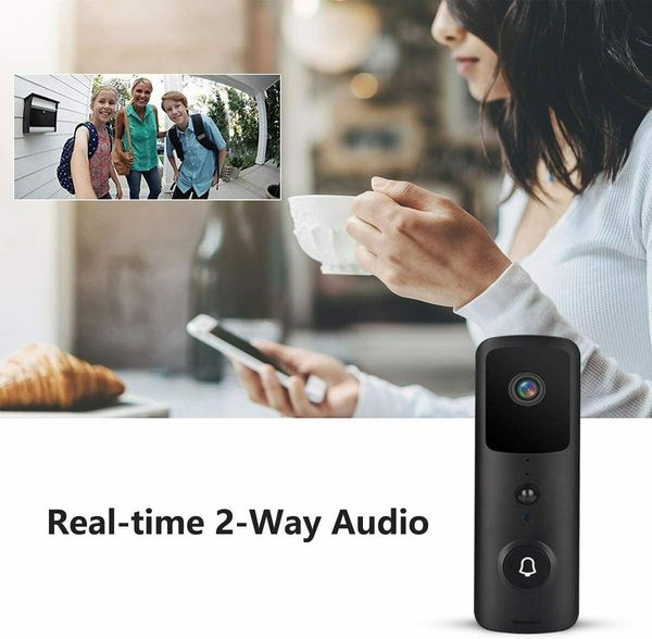 

2020 new phone doorbell wireless wifi video doorbell smart intercom security camera bell pir 1080p wireless night vision monitoring doorbell