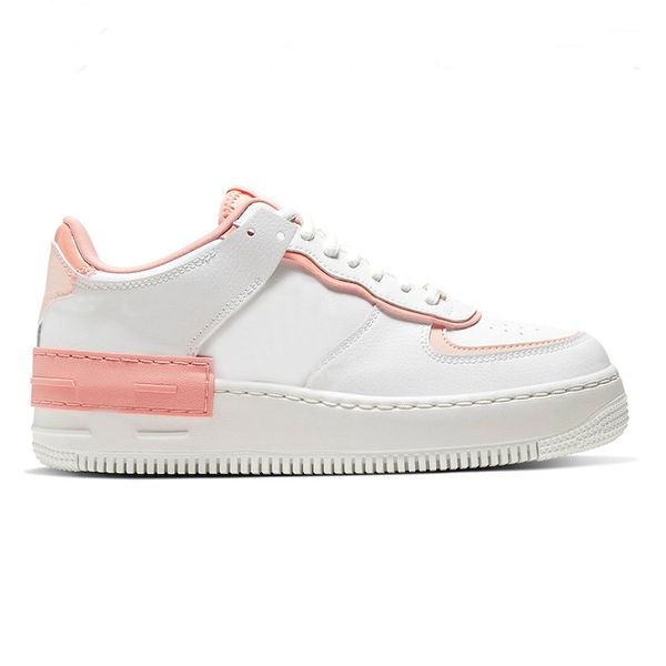 

2020 men women platform shoes shadow coral pink pale ivory triple white black aurora spruce flax mens trainers skate sports sneakers s01