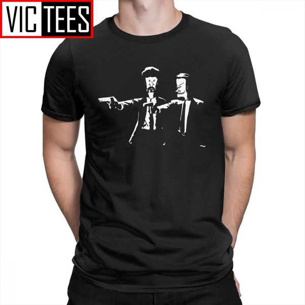 

beavis and butthead t-shirts classic fit men t shirts round neck short sleeved men's pure cotton tee shirt