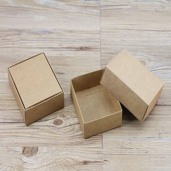 

gift wrap 20pcs/lot large boxes cardboard packaging blank folding box with lid paper big size