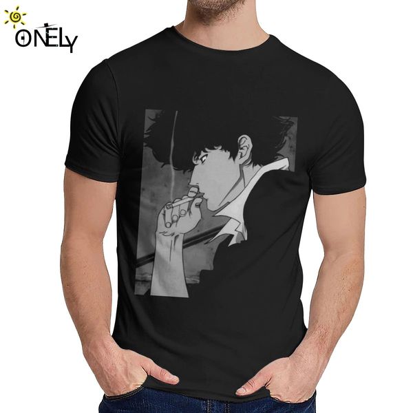 

мягкая слим вы собираетесь carry that weight ковбой бибоп t shirt man harajuku ницца классический шею homme tee shirt