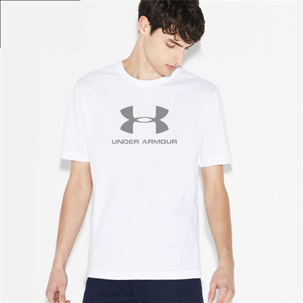 

short sleeved men's t shirt round neck loose new summer menswear trend half sleeve plus-size t-shirt white, White;black