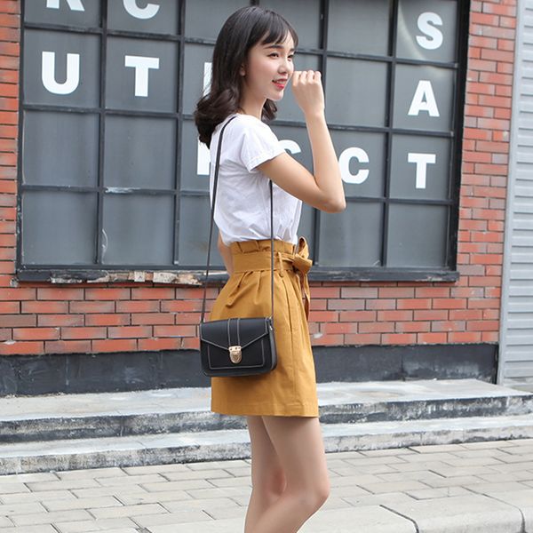 

мода сумка малого crossbody сумка для женщин 2020 mini pu кожи плечо сумки bolsas дама телефон кошелек