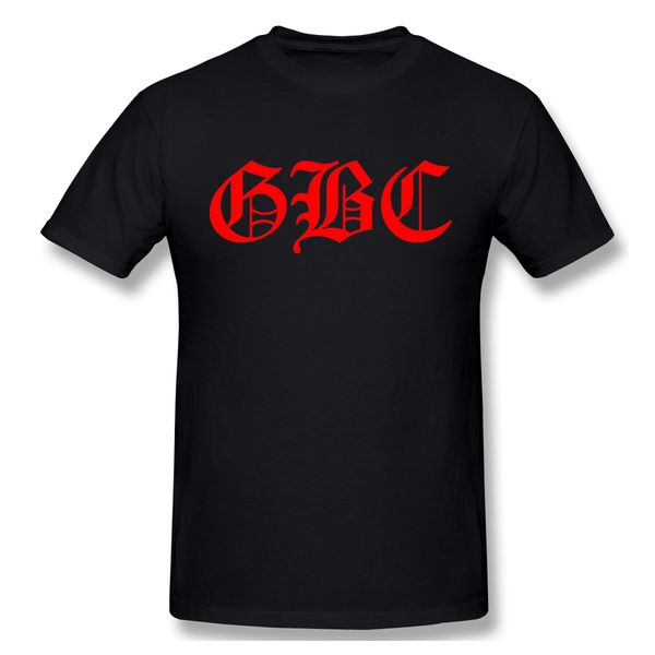 

t shirts men gbc red t-shirt tee father day 100% cotton clothing lil peep pure cotton tees