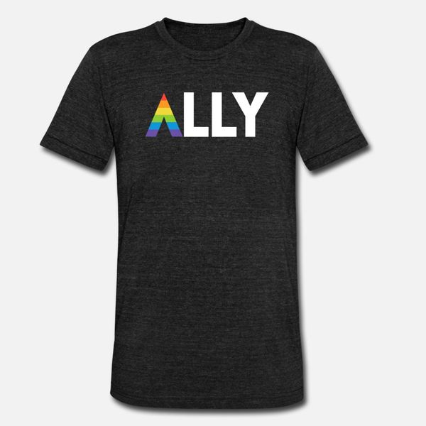 

lgbt ally march rally gay lesbian lgbt t shirt men printing tee shirt euro size s-3xl family interesting funny casual spring autumn slim