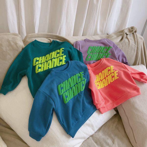 

2019 korean style children's sweatshirt for boys sweatshirt kids hoodies pullover girl sweat shirt baby boy clothes poleron boy lj20081, Black