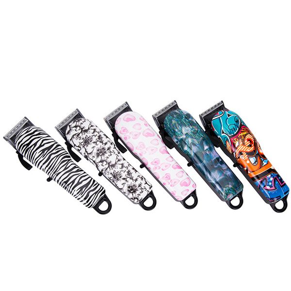 

professional electric hair clipper electric beard trimmer portable mini hair cutting machine men razor with 4 combs beard shaver