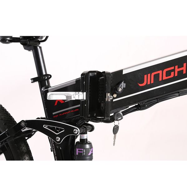 

use lg battery bicycle assisted electric r3 folding 48v lithium national mountain bike standard cross-country 26-inch, Silver;blue