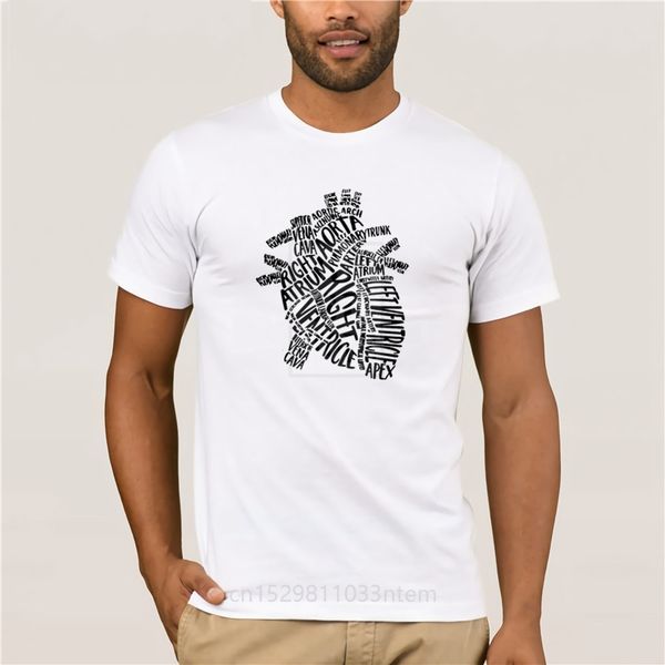 

fashion summer t-shirt anatomical heart human heart anatomy and crew neck sweat fashion t shirt 100% cotton
