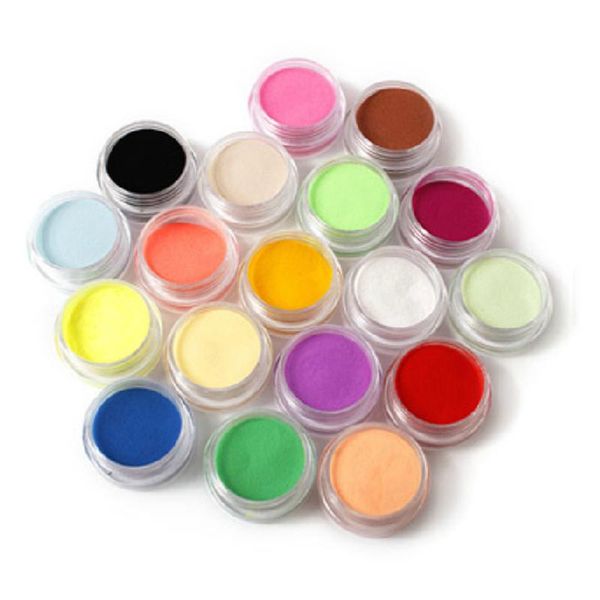 

12 colors acrylic nail art tips uv gel powder diy decoration set manicure @me88, Silver;gold