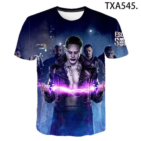 

joker 3d boy girl printed cartoon 3d print shirts kawaii funny horror men clothing