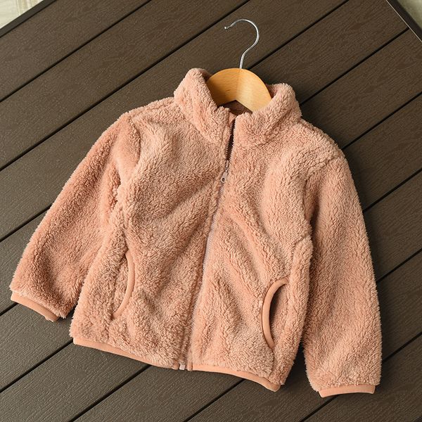 

2020 new women kids soft fleece jackets fashion casual warm comfort women winter jacket coat, Blue