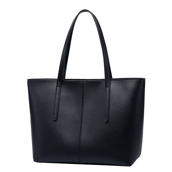

women shoulder bag fashion women handbags oil wax leather large capacity tote bag casual pu leather women messenger bag