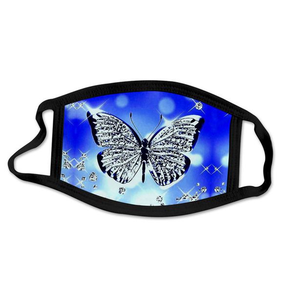 

Face Mask Fashion Butterfly Breathable Dust-proof Summer Sunscreen Masks Personality Printing Cycling Mask Designer Masks In stock! 11