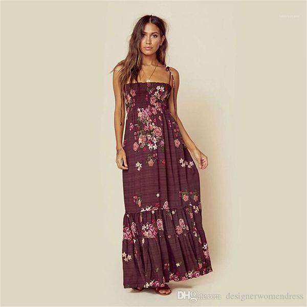 

style beach dresses designer sleeveless with bow dress spaghetti strap summer bohemian dresses maternity empire flora, Black;gray