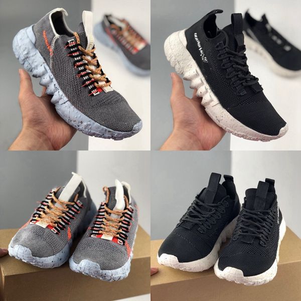 

2020 new space hippie 01 vast hyper womens mens running shoes for mens,grey volt black sports shoes trainers trainers des chaussures