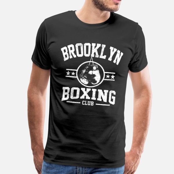 

brooklyn boxing club t shirt men custom cotton s-xxxl pictures crazy funny summer novelty shirt