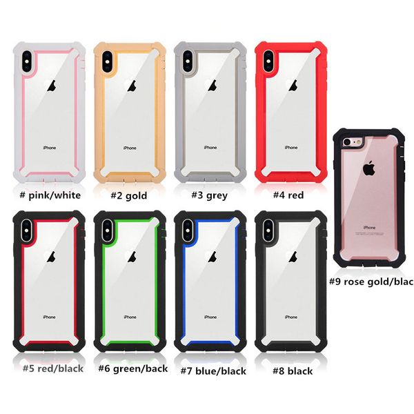 

3 in 1 hybrid shockproof phone case for samsung s20 s20ultra s10 heavy duty armor cases hard back cover for iphone xs xr xs max