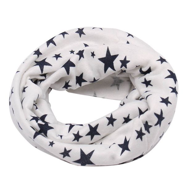 

children kids scarf scarves warm loops neckerchief stars fashion comfortable for winter tc21, Blue;gray