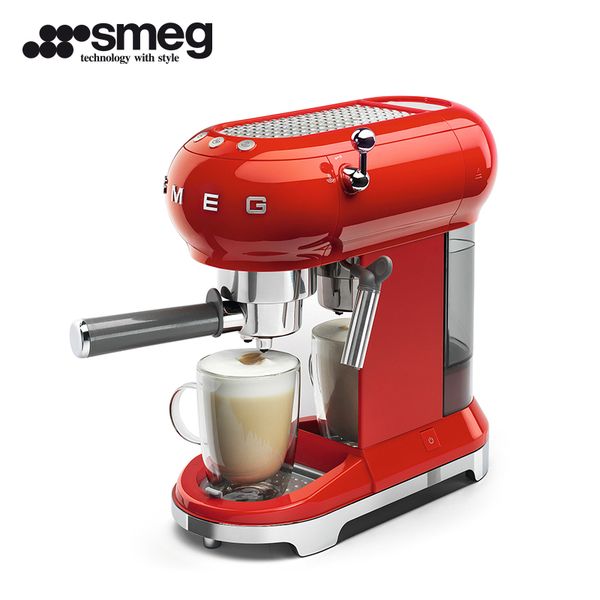 

smeg ecf01 smag pump pressure italian semi-automatic coffee machine