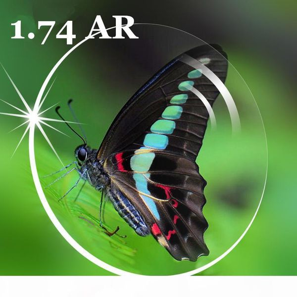 

1.74 anti-reflection ar glasses clearing lens optical eyes prescription lenses optical lenses super thin aspheric resin prescription lenses