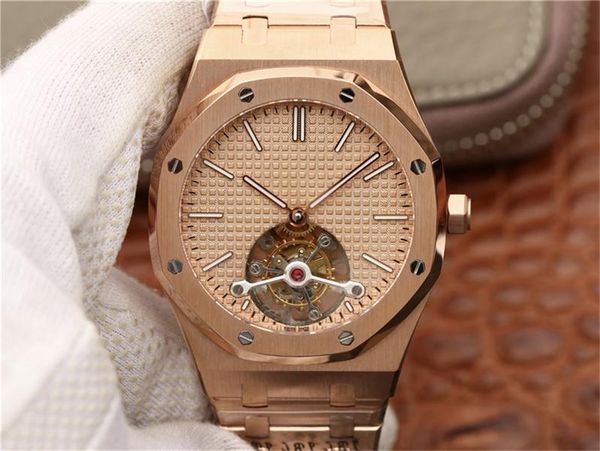 

r8 quality 26515 montre de luxe cal.2924 movement watches 41mm*12.4mm super luminous power storage for 80 hours mens watch, Slivery;brown