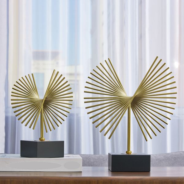 

european style metal ornament coffee bar accessories home decor art living room