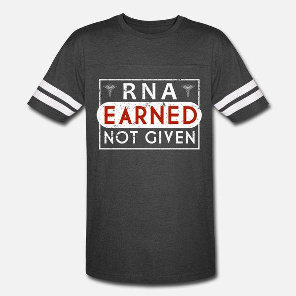 

rna registered nurse assistant earned nurse gift t shirt men customized 100% cotton s-xxxl gents fitness new fashion spring letters shirt