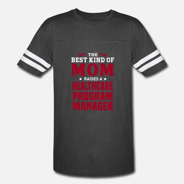

healthcare program manager t shirt men character 100% cotton round collar interesting funny casual summer letter shirt