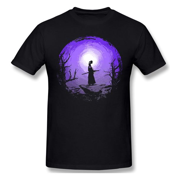 

sunset glow jin funny t-shirt men summer cotton t shirt graphic tee samurai champloo crew neck ing