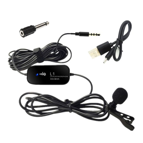 

mic transmitter set mini wireless cordless clip-on lapel tie microphone