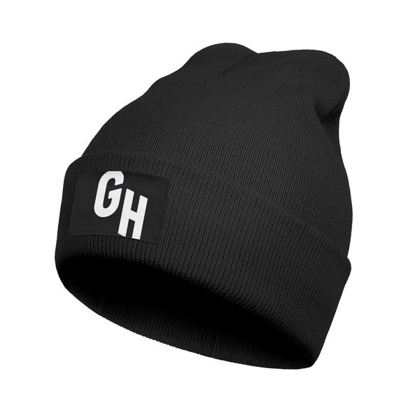 

мода grubhub счастливого поедания купона промо зимний теплый часы beanie hat наручники plain шляпа американского флаг, Blue;gray