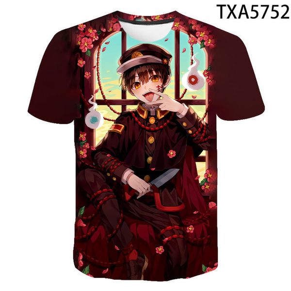 

toilet-bound hanako-kun boy girl cool 3d print shirts humor hentai humor men clothing