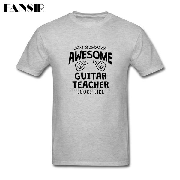 

awesome guitar teacher looks like men t shirt 2020 new trendy shirts men's custom cotton short sleeve over size clothing for guy