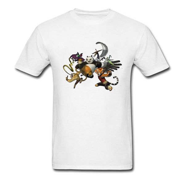 

забавный фильм 3d цифровой печати t-shirt men мультфильм comic футболках +2018 family party comedy футболка panda rock team tops kong fu