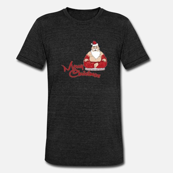 

merry christmas with buddha hindu buddhism t shirt men print short sleeve crew neck pattern fitness building summer style kawaii shirt