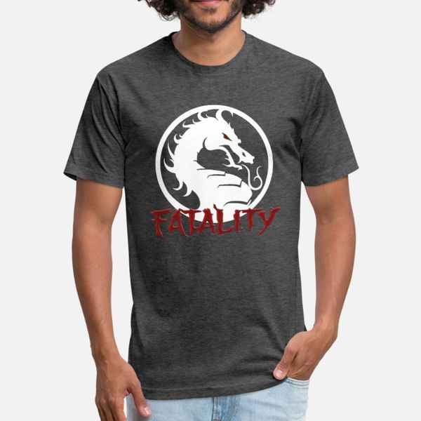 

mortal kombat fatality t shirt men personalized 100% cotton size s-3xl slim fitness comical summer style leisure shirt