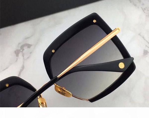 

narcissus black gold sunglasses grey gradient lens women sonnenbrille des lunettes de soleil luxury designer glasses shades new with box, White;black