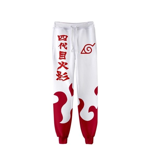 

anime naruto cosplay men streetwear japanese spring autumn sweatpants anime casual trackpants men harajuku pant, Black