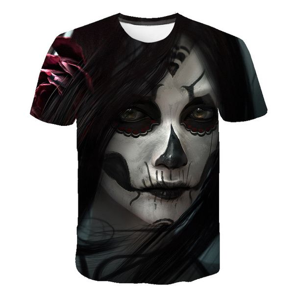 

skull men cosplay colorful summer 3d print shirts hentai hentai hentai men clothing