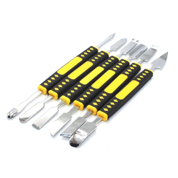 

6pcs dual ends disassemble spudger set scraper tool mobile phone metal durable