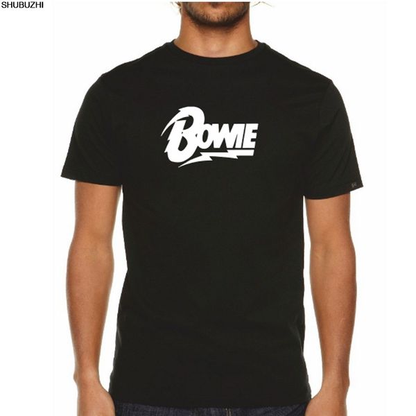 

david bowie tshirt - bowie logo - tribute to the late david bowie