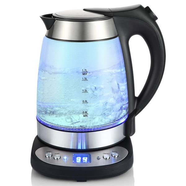 

electric kettles electronic thermostat insulation glass heating kettle teapot