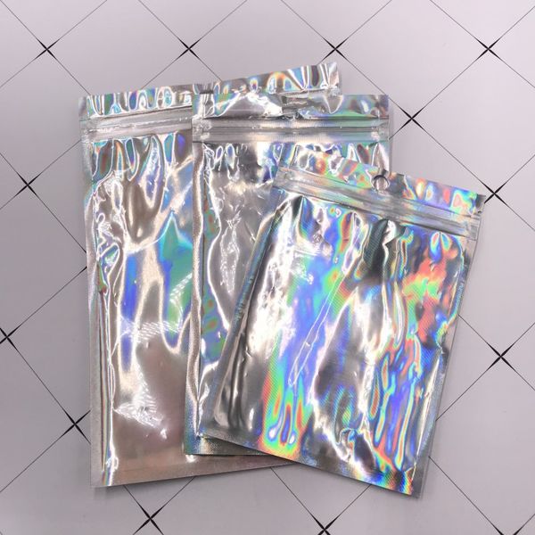 

false eyelashes empty holographic bags 50pcs/lot 3 sizes lash packaging without