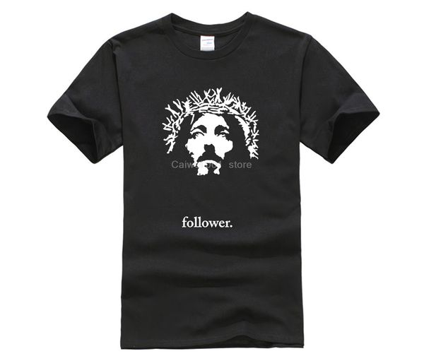

casual o-neck loose summer t shirt for men gs eagle men s jesus face with follower graphic casual short sleeve tshirt men