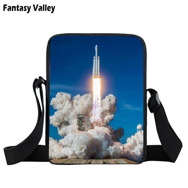 

ракетный запуск мини-сумка для мальчиков девочки астронавт маленькие сумки на ремне сумки женщин сумки crossbody