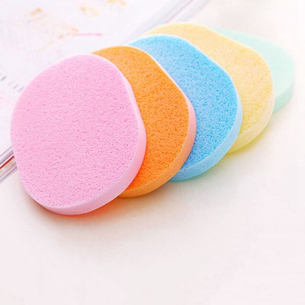 

beauty soft facial face wash cleansing sponge puff pad makeup remover puffs new